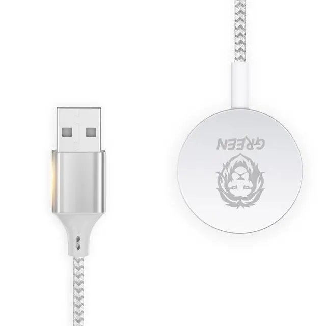 Green Lion Magnetic Braided Apple Watch Charging Cable 1.2m – official 1
