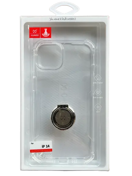 Xundo Beatle Ring Clear Case iPhone 14 Pro – in the box