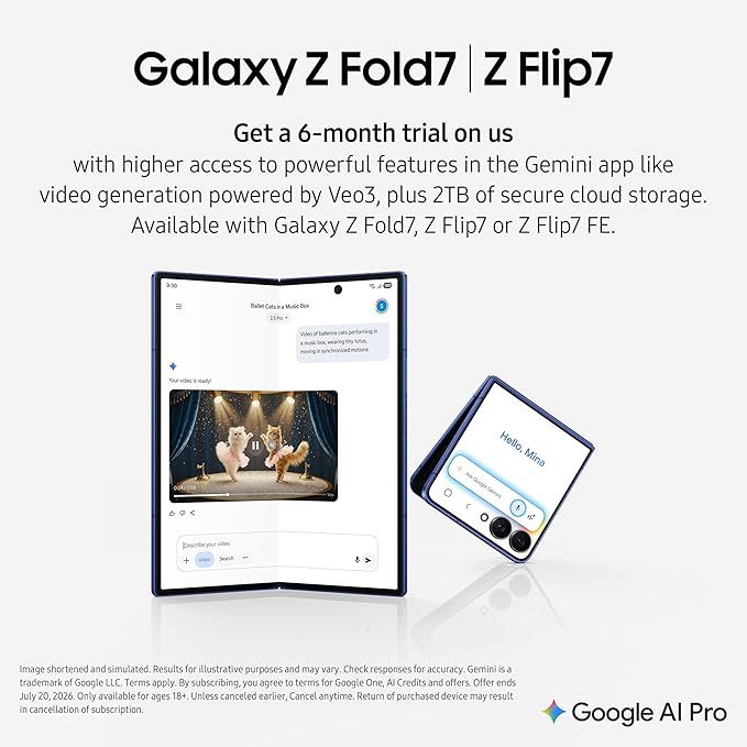 Samsung Galaxy Z Fold7 5G (512GB)  Jet Black