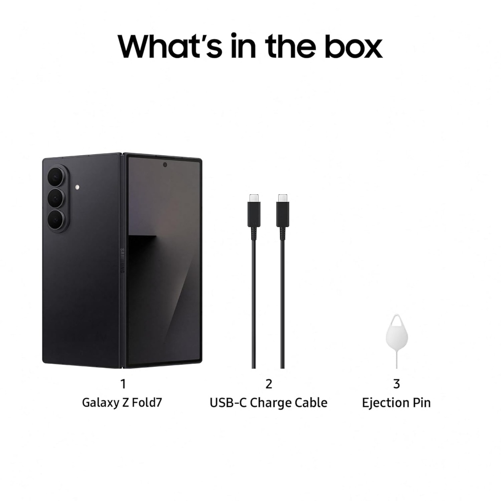 Samsung Galaxy Z Fold7 5G (512GB)  Jet Black