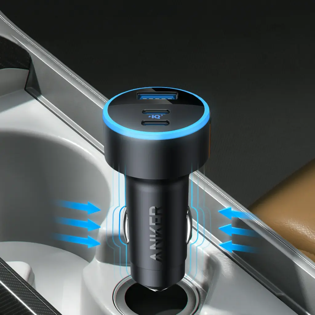 Anker 67W Car Charger (3 ports)