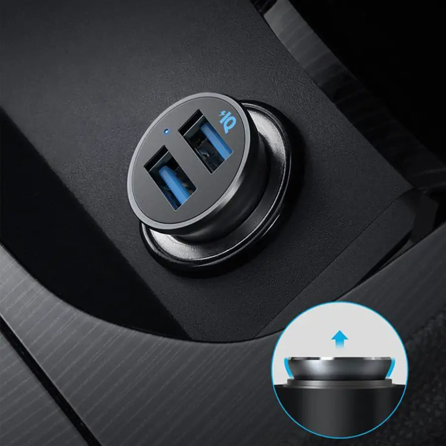 Anker Power Drive 2 Alloy 24W Car Charger