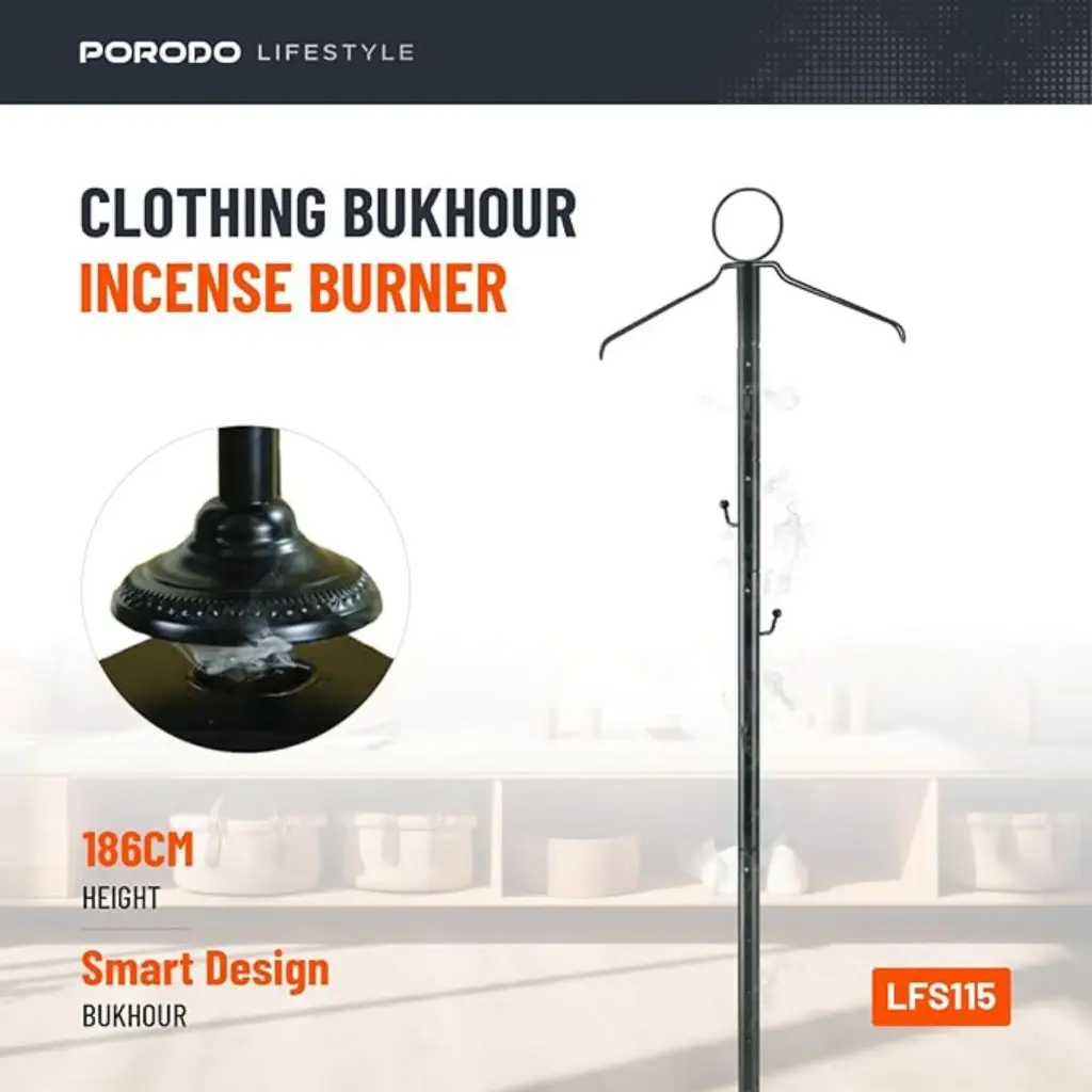 Porodo Lifestyle Clothing Bukhour Incense Burner