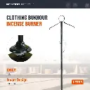 Porodo Lifestyle Clothing Bukhour Incense Burner