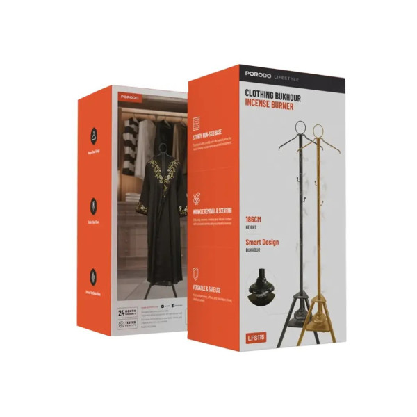 Porodo Lifestyle Clothing Bukhour Incense Burner