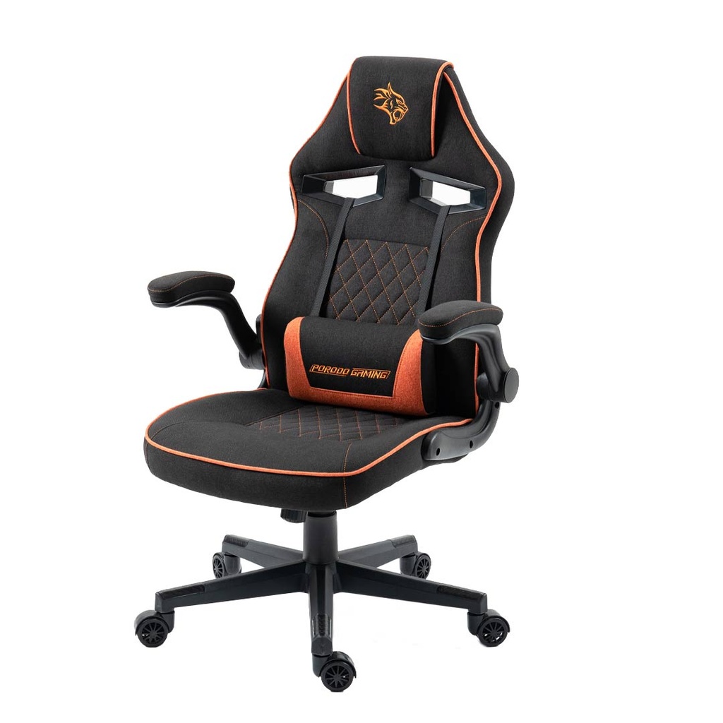 Porodo Gaming Ergonomic Gaming Chair - Black