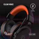 Porodo Gaming PC RGB ENC Gaming Headphones - Black
