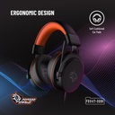 Porodo Gaming PC RGB ENC Gaming Headphones - Black