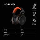 Porodo Gaming PC RGB ENC Gaming Headphones - Black