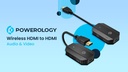 POWEROLOGY WIRELESS HDMI TO HDMI AUDIO &VIDEO