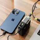 Goui Titan 35W Super Fast Power Bank 10000mAh Wireless Charging With USB A And Type C Ports 15W Qi Wireless Charging PD QC Compatible Digital Display |G-PB35FM-K| 