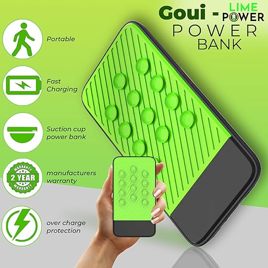 Goui - 5000 mAh LUX QI Power Bank