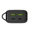 Goui Powerful 20,000 mAh portable torch with battery and lighting