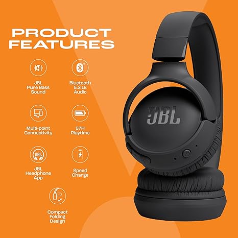 JBL Tune 520BT Blutooth Headphone