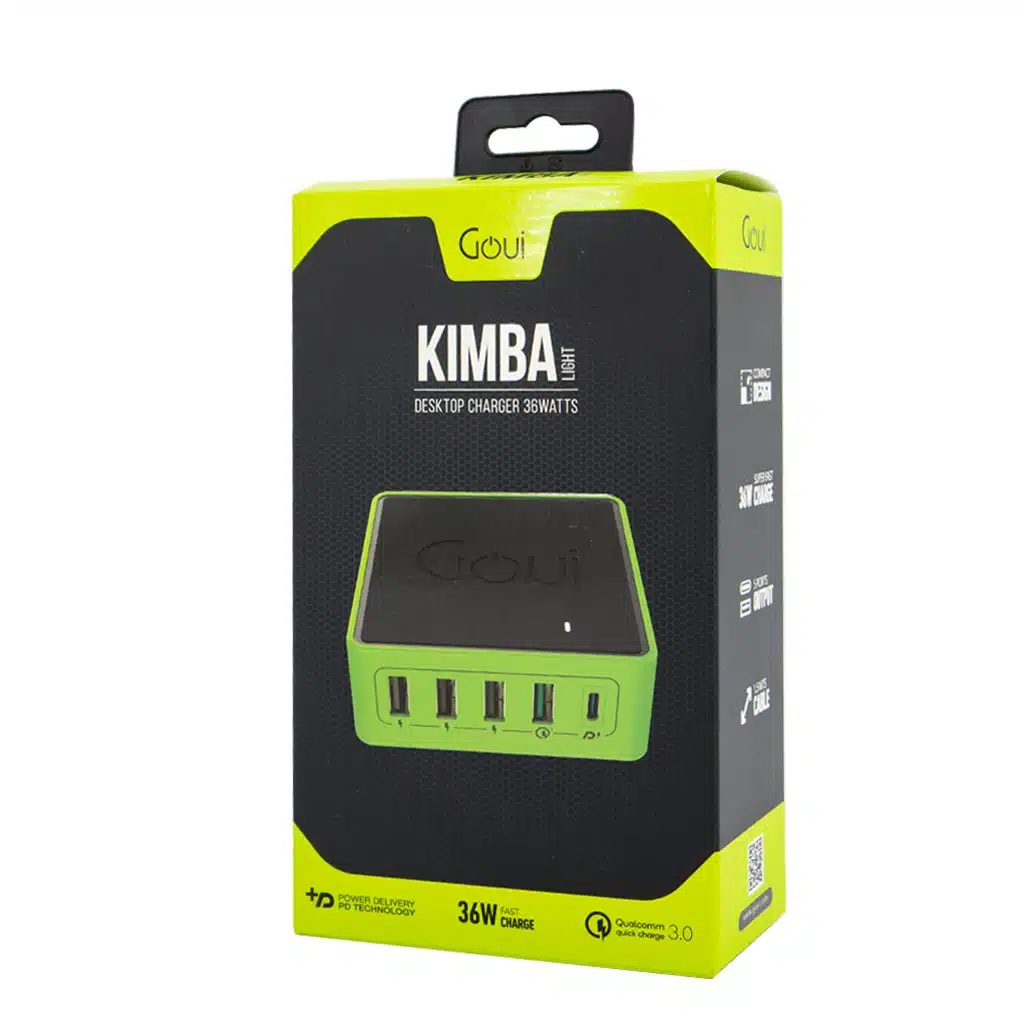Goui - KIMBA X5 5 Port PD Desktop Charger 60W