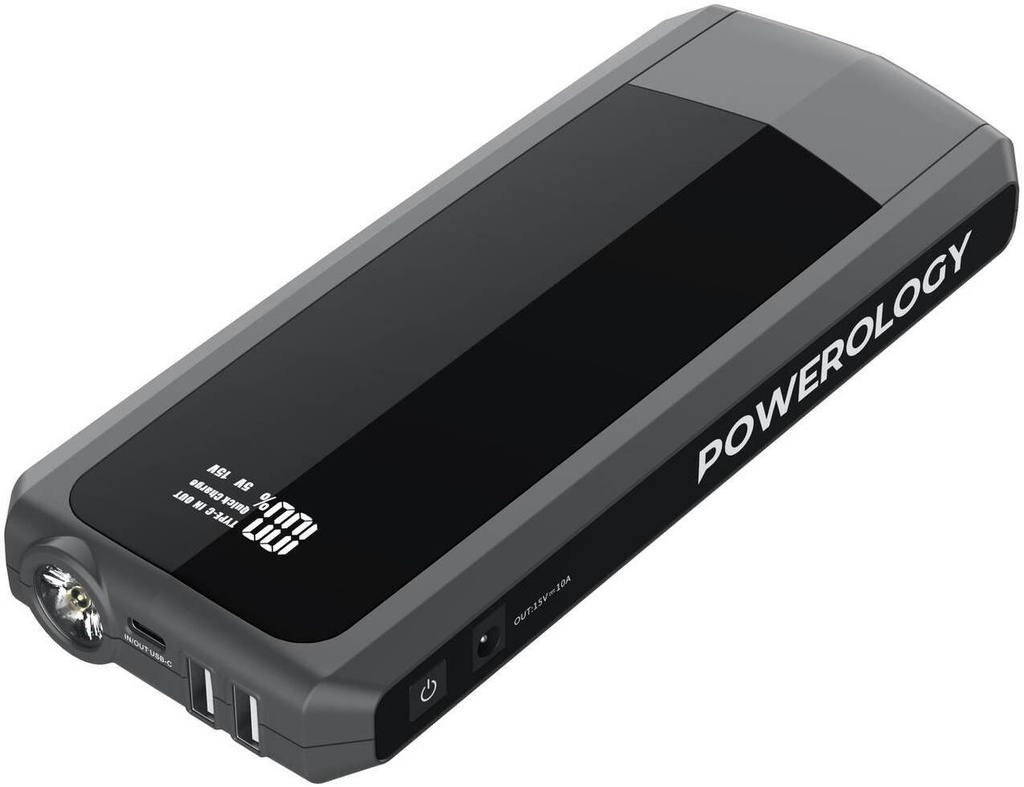 Powerology 16000mAh JUMPSTART POWER BANK