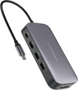 Powerology 256 GB USB-C Hub & SSD Drive All-in-one Connectivity & Storage PD 100W