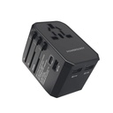 Powerology PD 45W Fast Charge + 2A USB Dual Output Universal Travel Adapter With 3 USB Ports