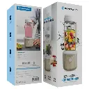 Powerology Press & Refresh Portable Blender Juicer 450ML 126W-White