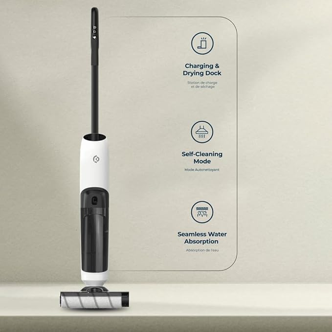 Powerology 4000mAh Multi Surface Self-Cleaning Vacuum