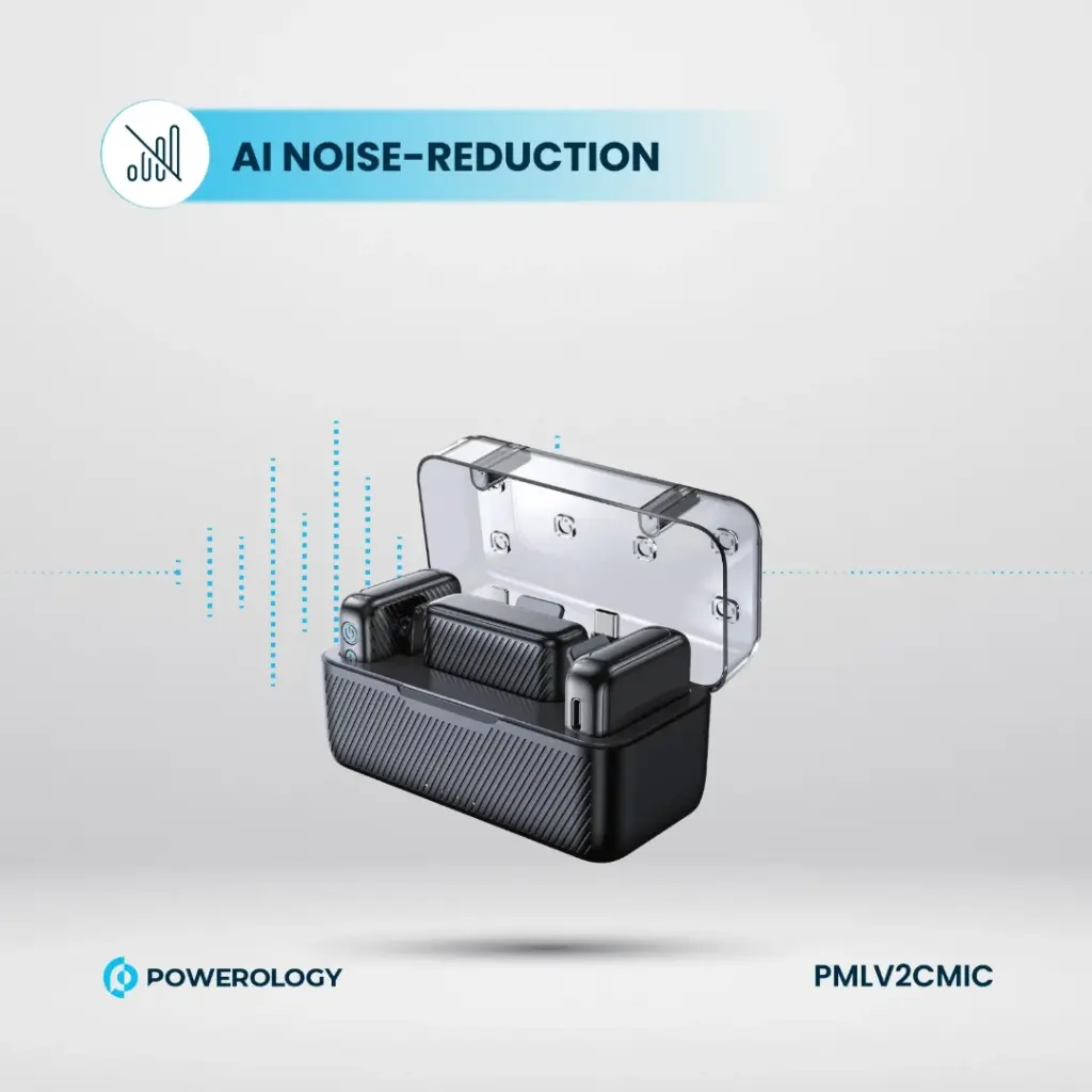 Powerology Dual Microphone Professional Set - Black