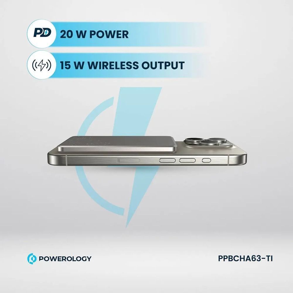 POWEROLOGY ULTRA-THIN 5000MAH MAGSAFE POWER BANK
