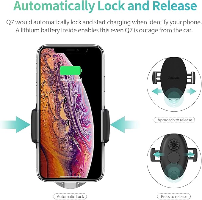 Zendure - Q7 Wireless Charger car Stand