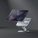 Momax Fold Stand Mila Rotatable Tablet Stand Silver