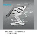 Momax Fold Stand Mila Rotatable Tablet Stand Silver