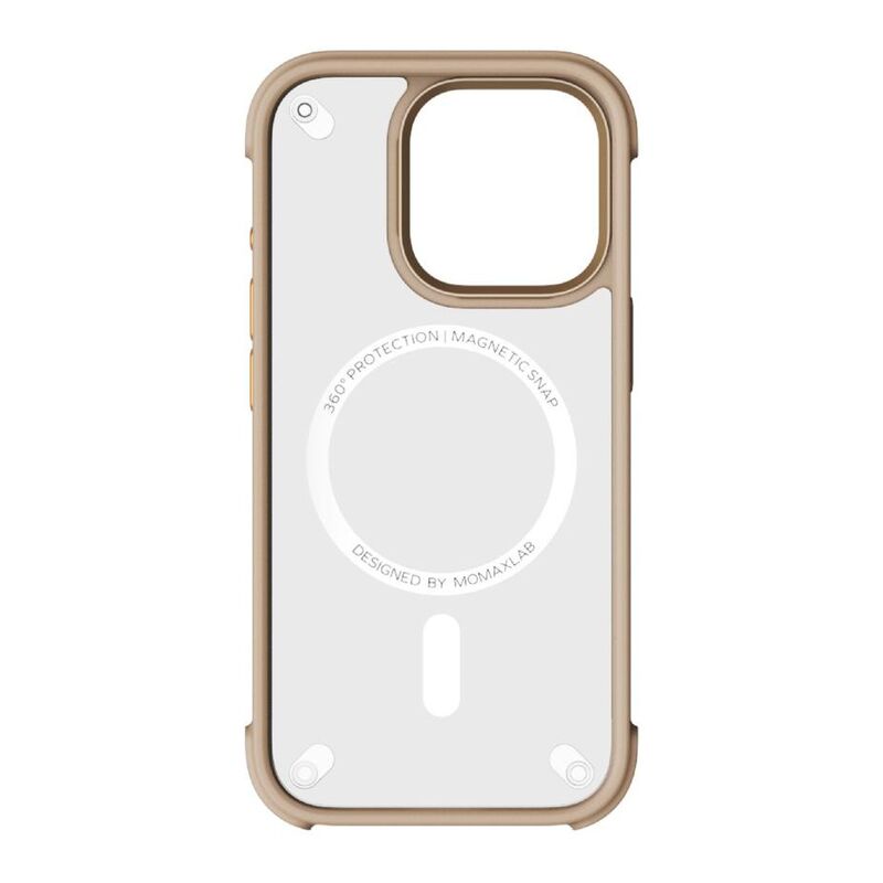 Momax Air Magnetic Case For iPhone 16 Pro Max Rose Gold