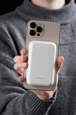 Momax Q.MAG Power Magnetic Wireless Battery 5000mAh White