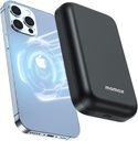 Momax Q.Mag Power Magnetic Wireless Battery 5000mAh Black