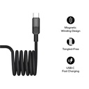 Momax Elite Mag Link 100W USB-C to USB-C Magnetic Cable 1M Black