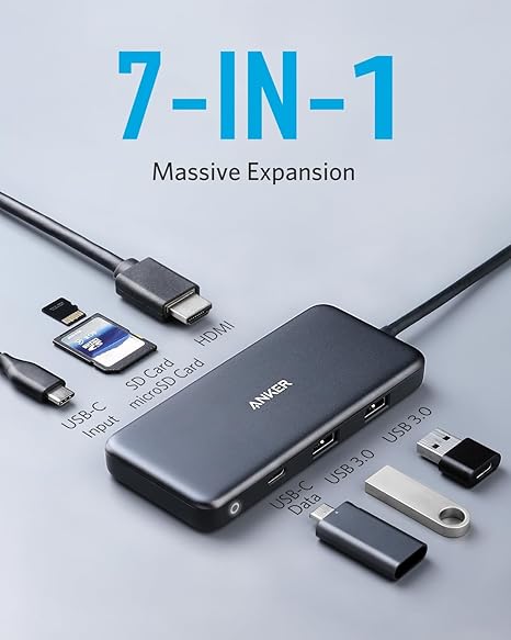 Anker Power Expand + USB C to HDMI Adapter