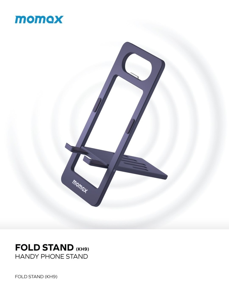 Momax Fold Stand Handy Phone Stand Purple