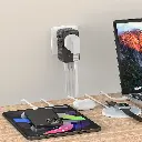 POWEROLOGY GAN 170W UNIVERSAL CHARGER 4-PORTS FAST CHARGING+AC