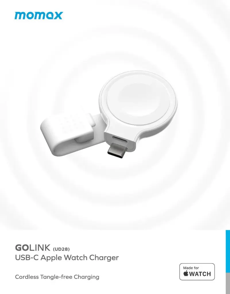 Momax GoLink Usb-C Apple Watch Charger UD28