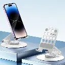 Momax Fold Stand Rotatable Phone Stand Silver