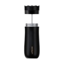LePresso Insulated Mug with French Press - Black