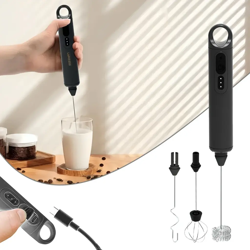 LePresso 3-in-1 Frother with Interchangeable Whisks