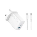 Anker 20W Dual Port High Speed Charger With USB-C Cable 