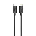 Porodo Blue Dual Port 30W Car Charger with C-lightning Cable - Black