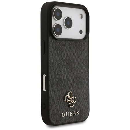 Guess 4G Small Classic Logo MagSafe case for iPhone 17 Pro Black