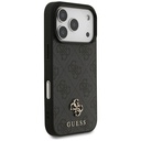 Guess 4G Small Classic Logo MagSafe case for iPhone 17 Pro Black