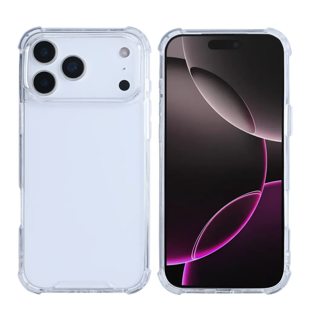 King Kong Anti Burst Case For iphone 17 Pro Max - Clear
