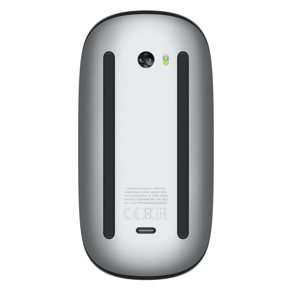 Apple Magic Mouse (USB‑C) - Multi-Touch Surface - Black