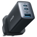 Anker PowerPort III 3-Port 65W Charger with US/UK/EU