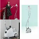 Green Lion Portable Household Garment Steamer 5 Functional 2000W 1.8L - White