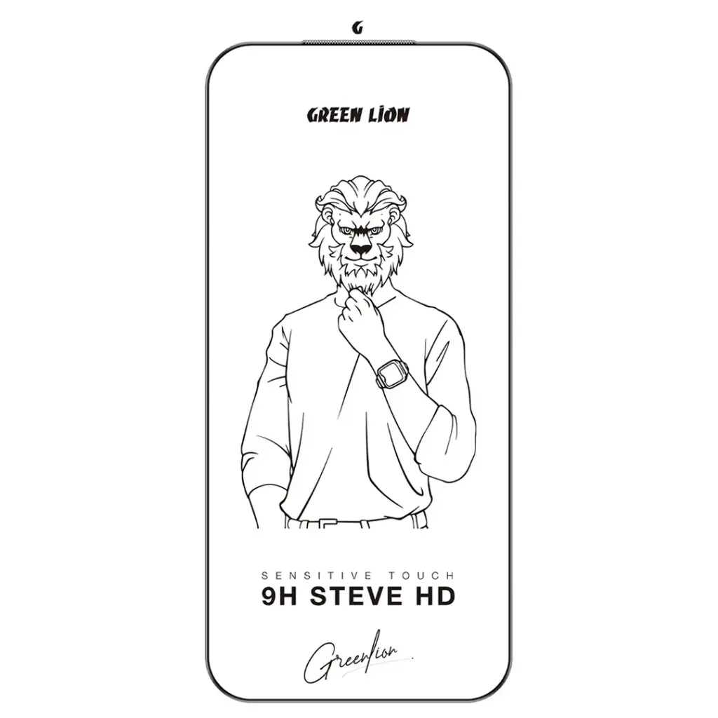 Green Lion 9H Steve HD Screen Protector for iPhone 17 Pro Max / Pro - Clear
