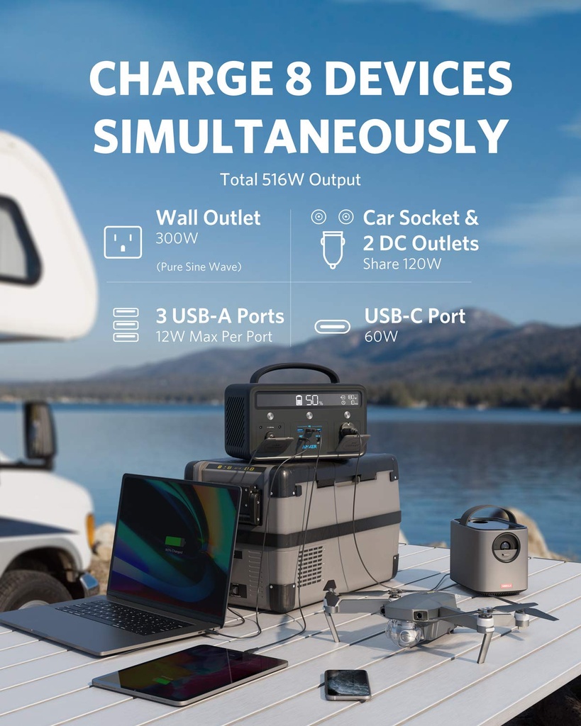 Anker Powerhouse Ii 400 (300w / 388.8wh)